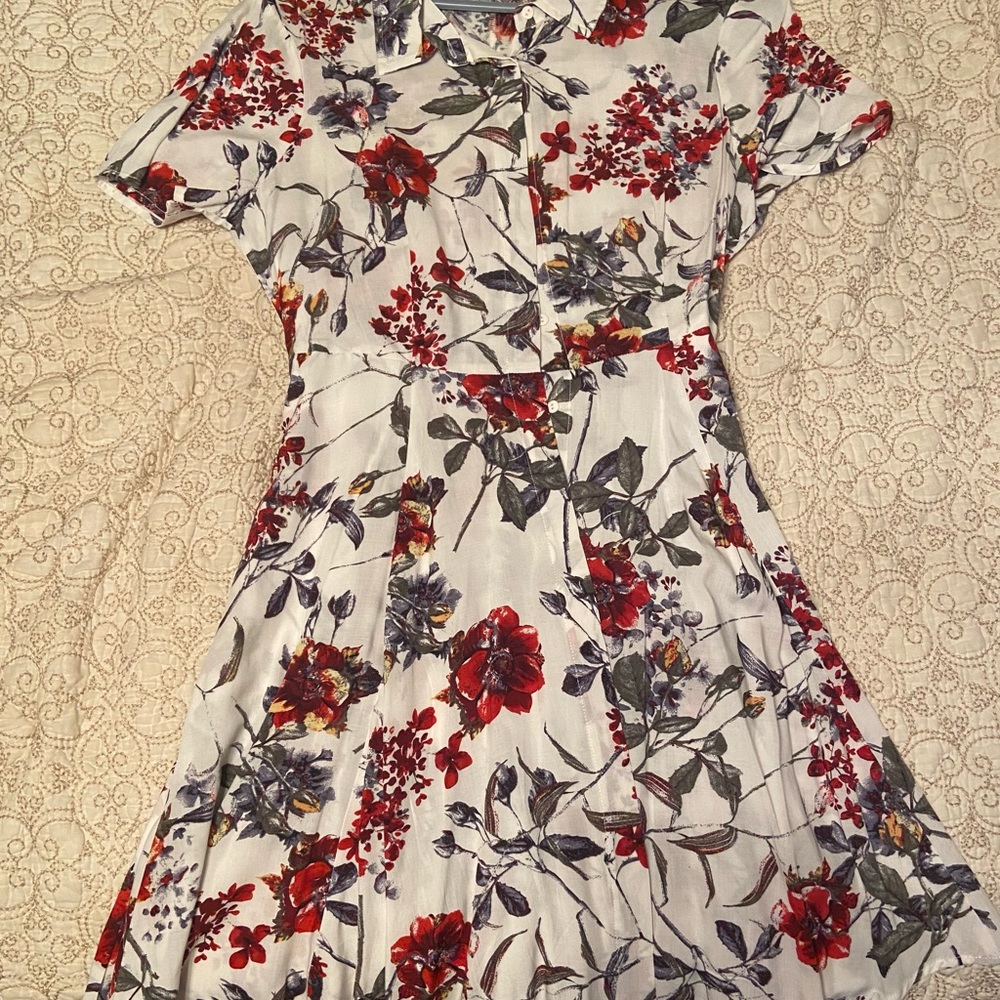 Lulus size L floral dress